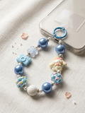 Short charm Lanyard - Blue