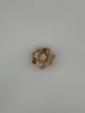 3D Floral pop socket- Brown