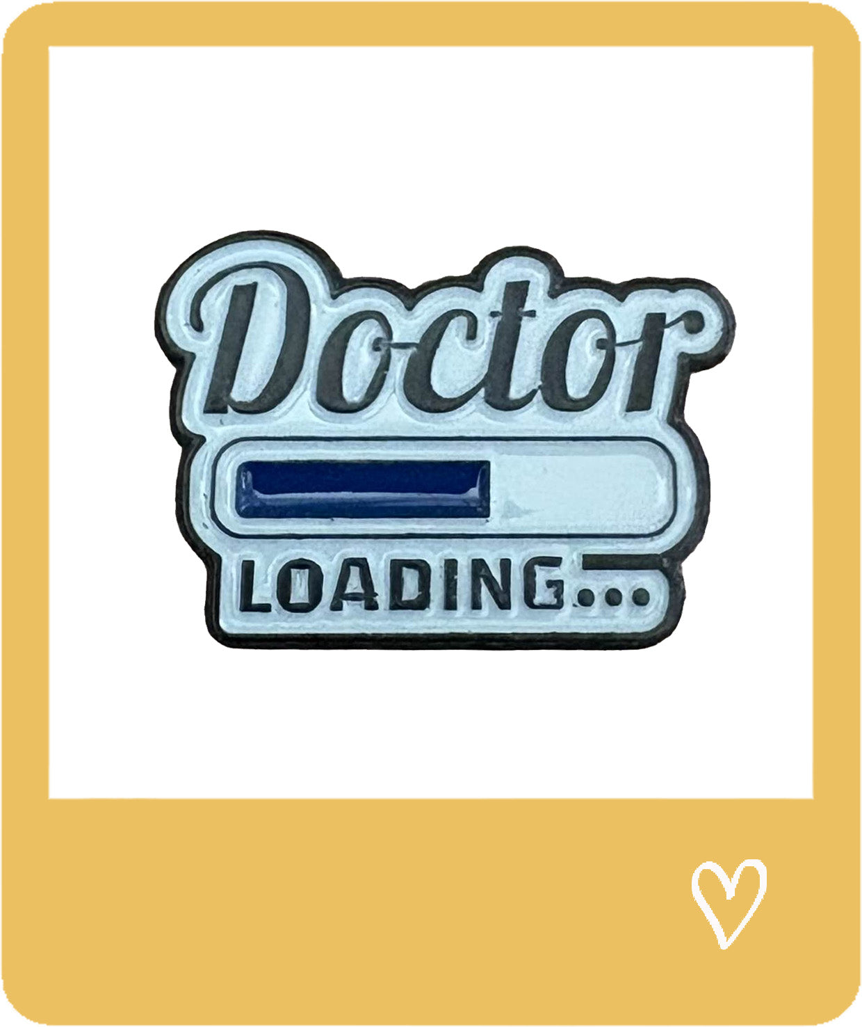 Doctor Loading Metal Sticker