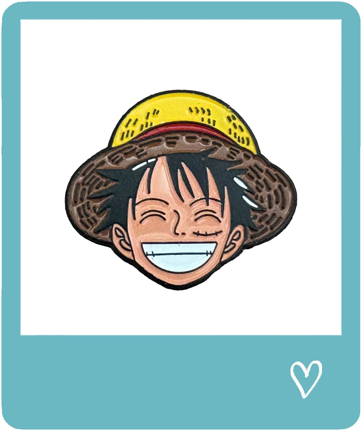 Luffy Metal Sticker