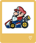 Mario Kart Metal Sticker