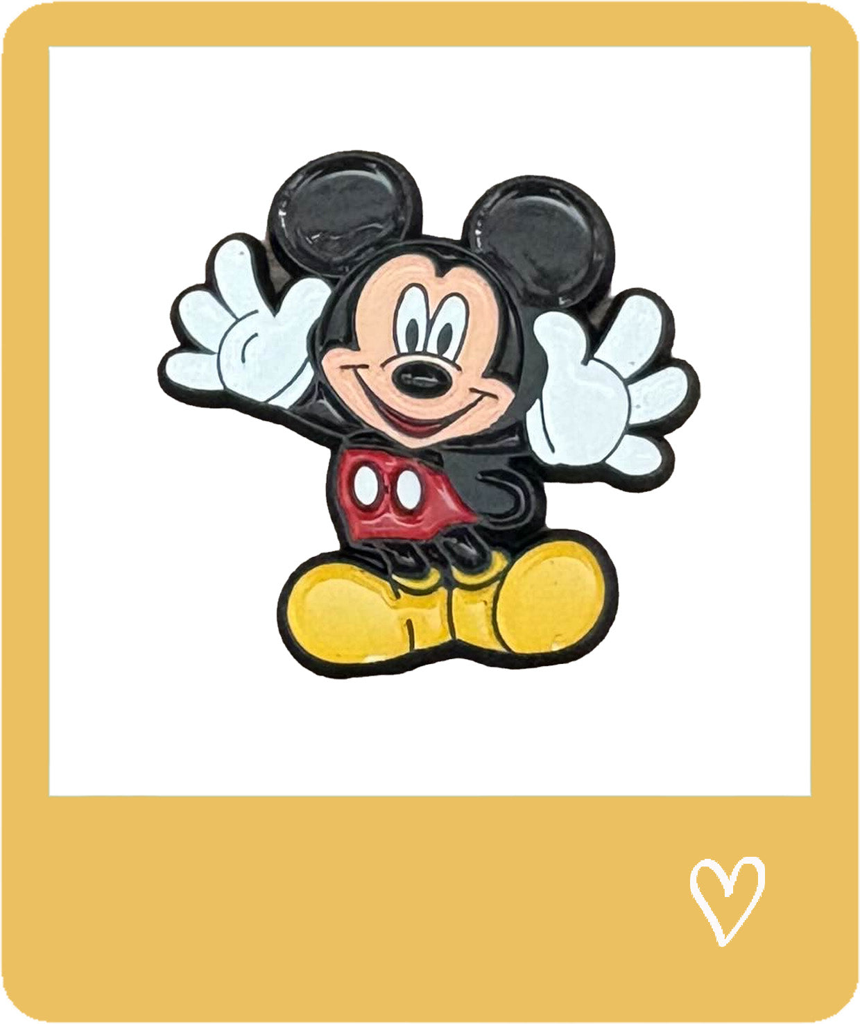 Mickey Mouse Metal Sticker