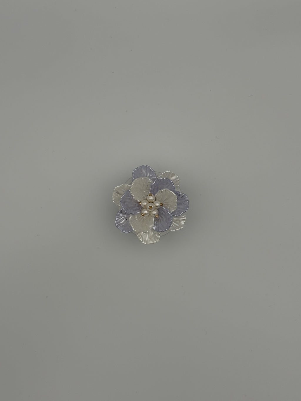 3D Floral pop socket- Blue