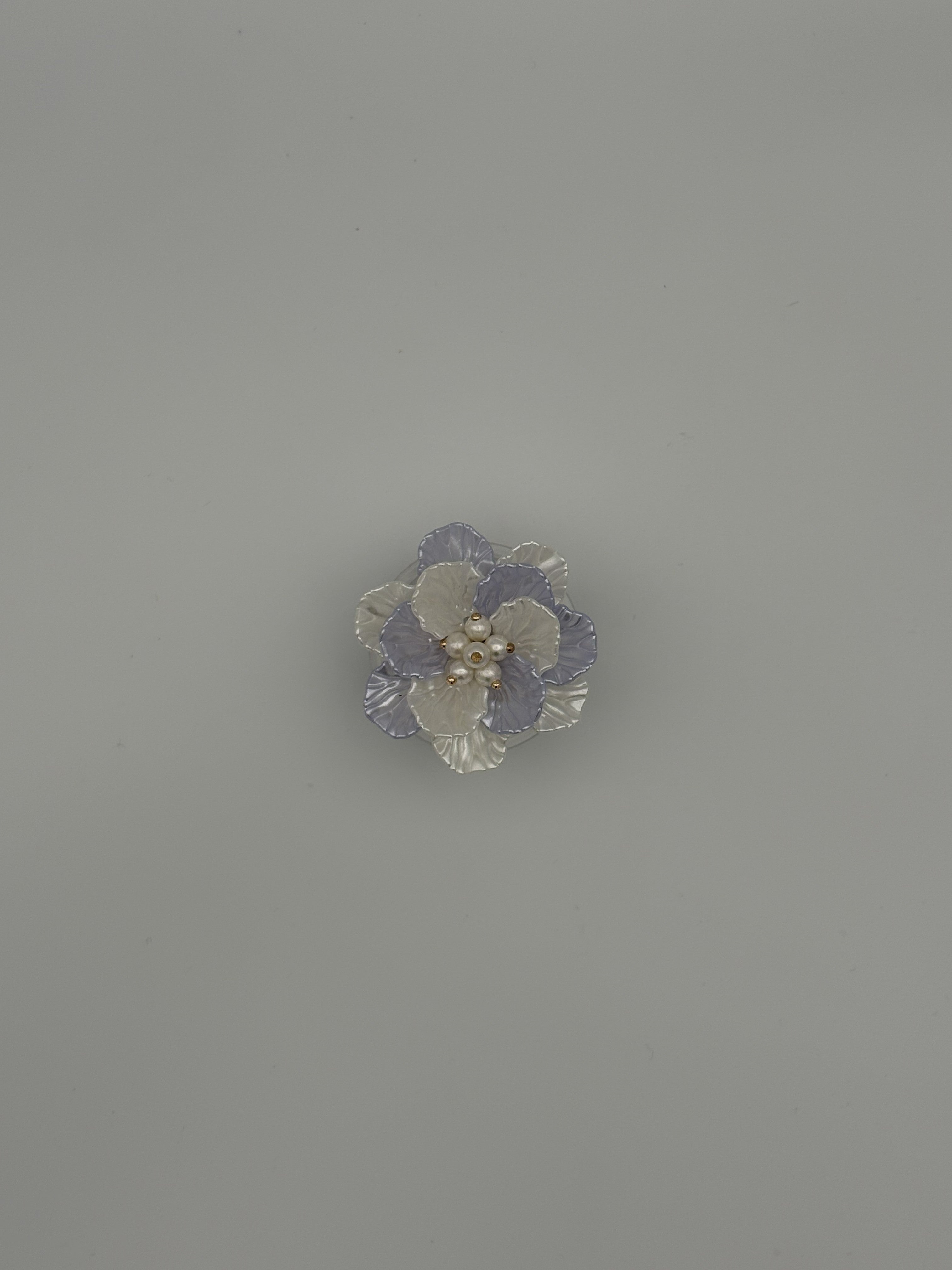 3D Floral pop socket- Blue
