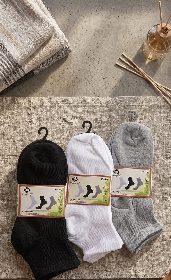 Generic Ankle Socks (3 Pair Pack)