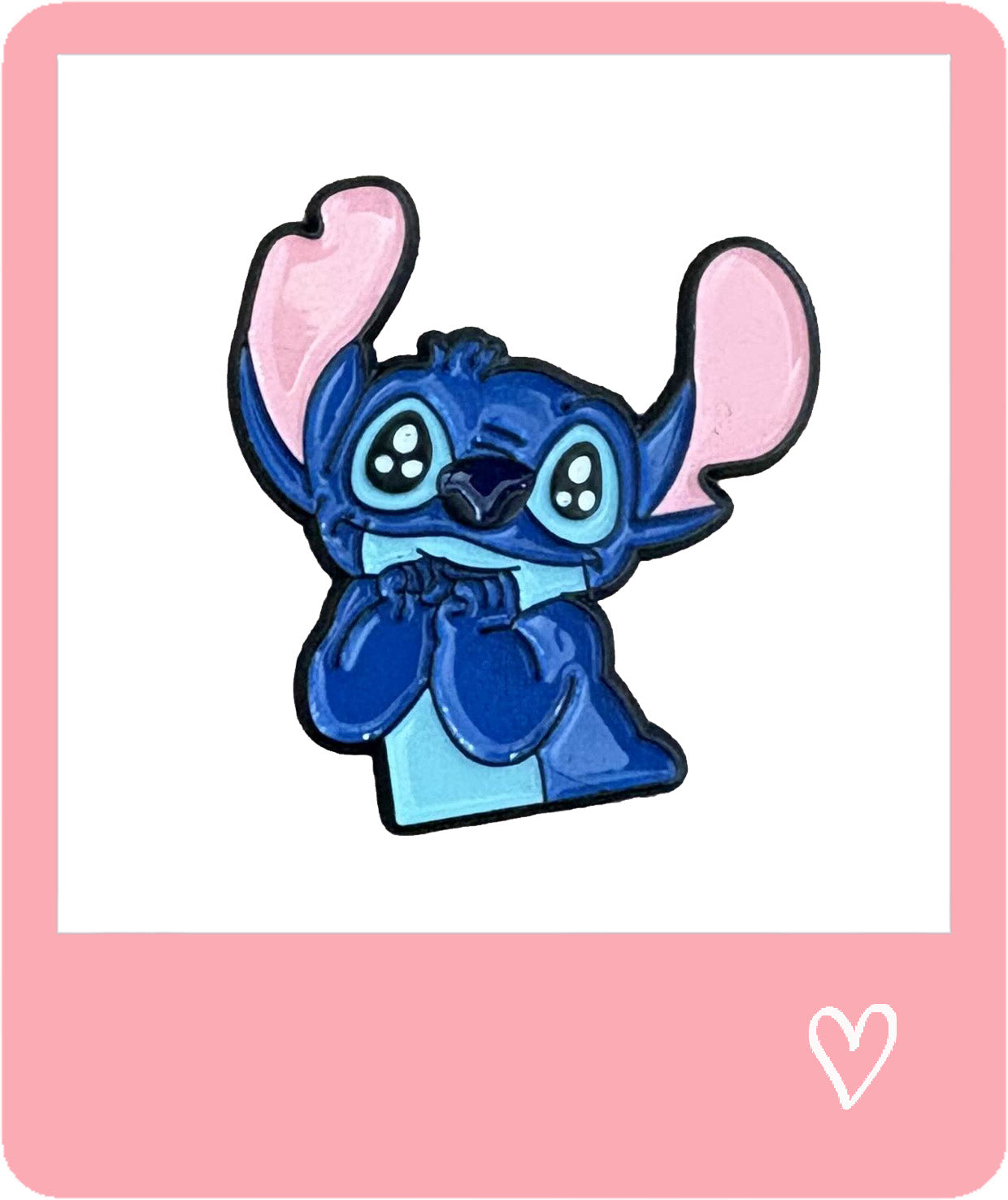 Stitch Metal Sticker