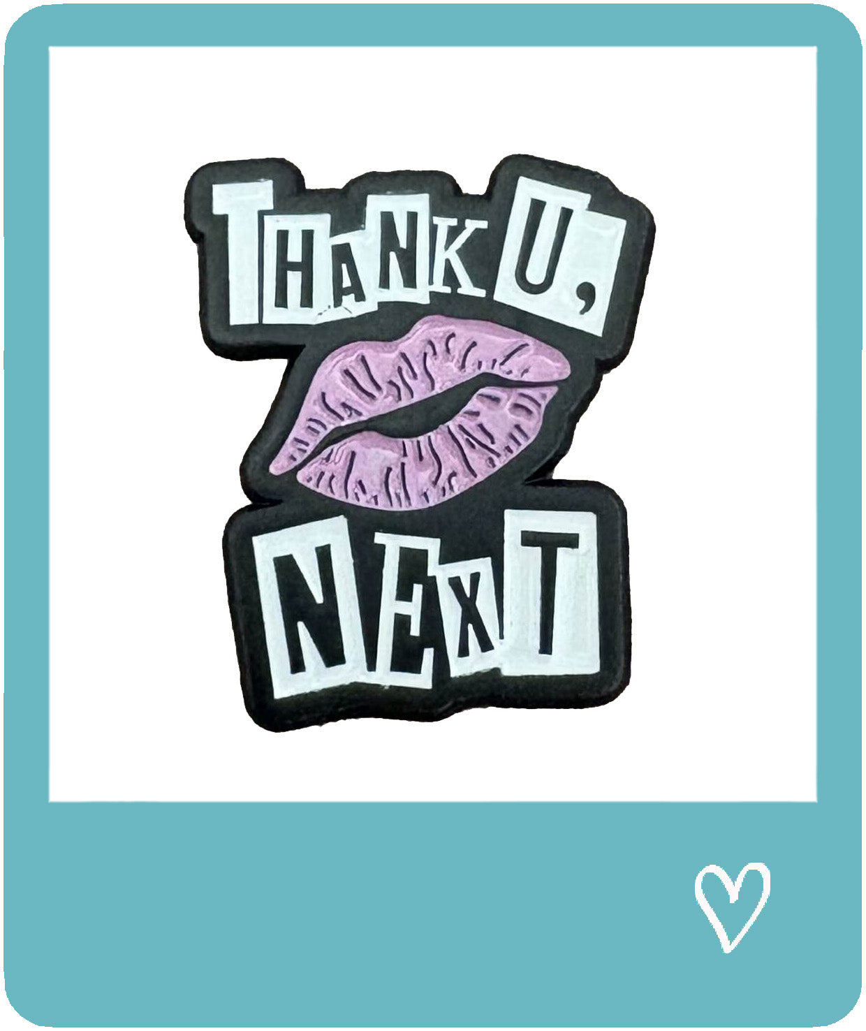 Thank U Next Metal Sticker